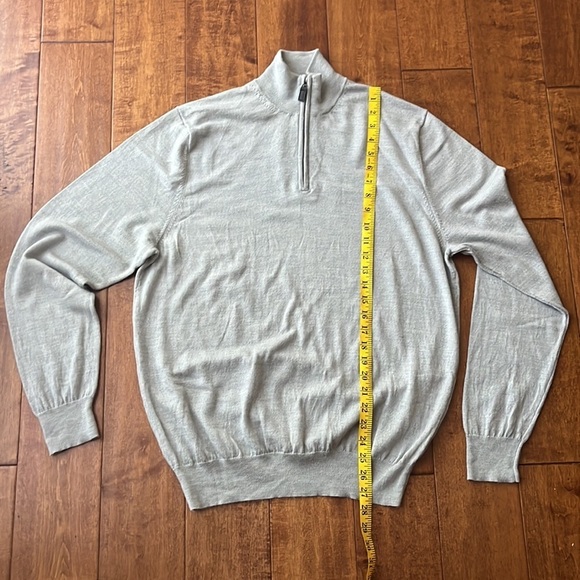 Jos. A. Bank Modern Fit 1/4 Zip Sweater - Picture 4 of 9